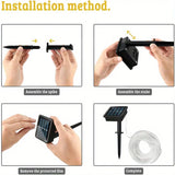 Solar LED String Lights Outdoor Waterproof – 50/100 LED Fairy Lights for Garden, Patio & Christmas Decoration