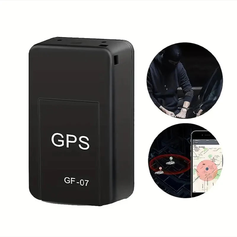GF07 Mini Magnetic GPS Tracker - Real-Time Location Device with Voice Monitoring | Compact Portable Tracker for Vehicles, Assets & Personal Use