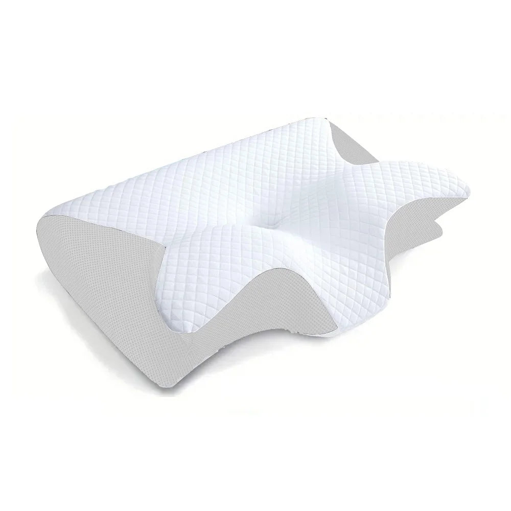 Ergonomic Memory Foam Neck Support Pillow – Anti-Snore Wedge Cushion for Better Sleep