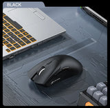 Attack Shark R1 Tri-Mode Wireless Gaming Mouse - 18000 DPI PAW3311 Sensor, 59g Ultra-Light, 1000Hz Polling Rate, Rechargeable RGB Mouse for PC & Laptop