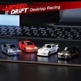 Teranty 1:64 Scale 4CH Remote Control Car | 30m Range 4WD Drift RC Car with 20min Playtime | Ready-to-Go Mini Electric Car for Kids & Adults