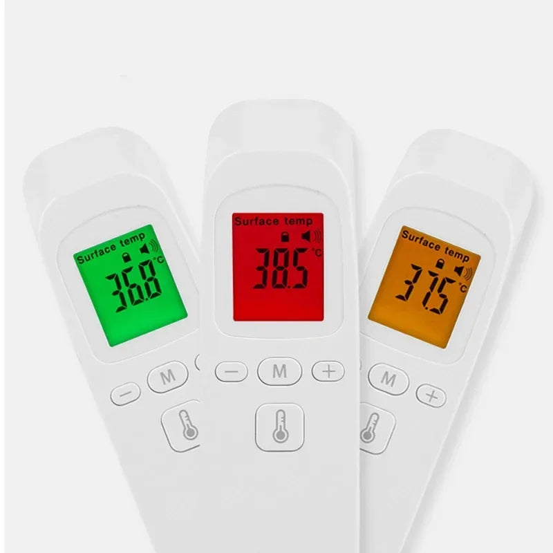 IDEABEL Digital Infrared Thermometer – Non-Contact Forehead Temperature Gun for Adults & Children