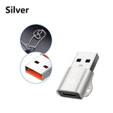 Type-C to USB Adapter - USB-C Female to USB-A Male Converter for Charging & Data Transfer | Compatible with Laptops, Car Chargers & PCs