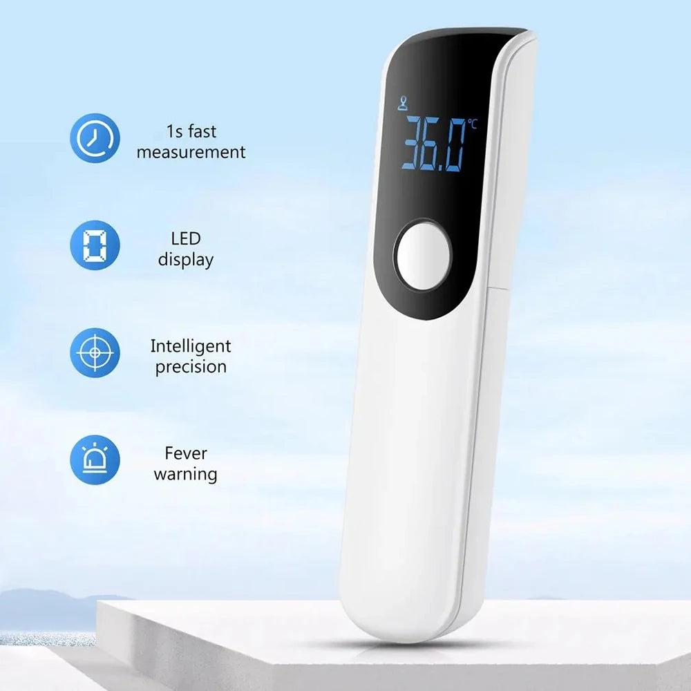 Fireurus Digital IR Thermometer & Fingertip Pulse Oximeter – Non-Contact Body Temperature & Blood Oxygen Monitor