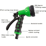 Heavy-Duty Zinc Alloy Garden Hose Spray Gun | 5 Spray Pattern Nozzle for Watering, Car Wash & Plant Care | Ergonomic Metal Water Cannon