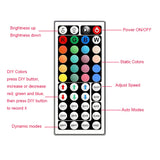Mikenoon USB RGB LED Strip Lights - 5V 16 LEDs/m Color Changing Room Decoration with Remote | Smart App Control for Bedroom, Living Room & Gaming Setup
