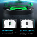 Attack Shark R1 Tri-Mode Wireless Gaming Mouse - 18000 DPI PAW3311 Sensor, 59g Ultra-Light, 1000Hz Polling Rate, Rechargeable RGB Mouse for PC & Laptop