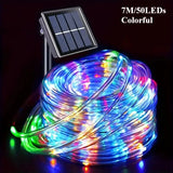 Solar LED String Lights Outdoor Waterproof – 50/100 LED Fairy Lights for Garden, Patio & Christmas Decoration