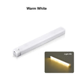 Wireless Motion Sensor LED Light Bar – USB Rechargeable Magnetic Cabinet & Night Light (10–50cm)