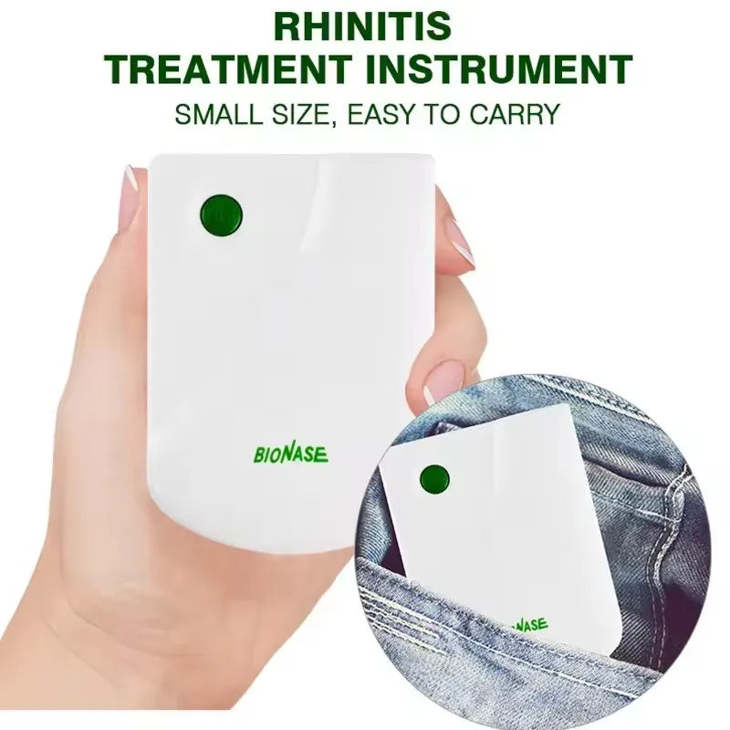 IDEABEL BioNase Laser Therapy Device – Rhinitis & Sinus Relief Nose Massager for Allergy & Hay Fever