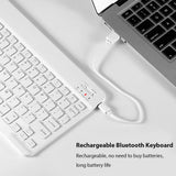 EMTRA Bluetooth Wireless Keyboard & Mouse Combo – Ultra-Slim Rechargeable Keyboard for iPad, Tablet & Laptop