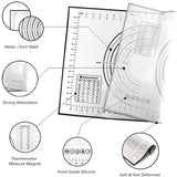 Non-Stick Silicone Baking Mat – Reusable Dough Kneading Pad