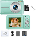 STUOGYUM DC403 4K Digital Camera for Photography - 50MP CMOS Sensor with 16X Digital Zoom, 2.4" LCD Screen, 1080P Video Recording | Compact Camera for Beginners & Kids