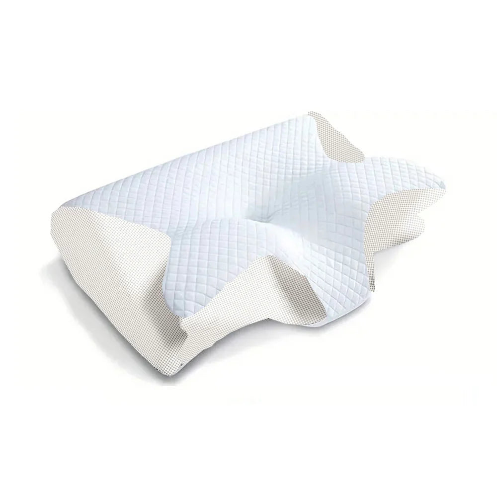 Ergonomic Memory Foam Neck Support Pillow – Anti-Snore Wedge Cushion for Better Sleep