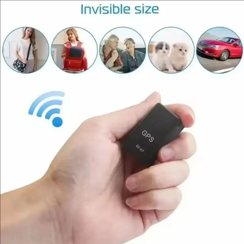 Mini GPS Tracker with Remote Control – Real-Time Location Tracking Device (5V)