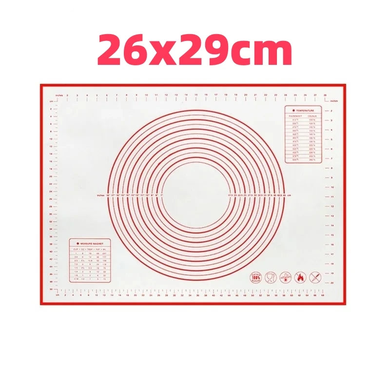Non-Stick Silicone Baking Mat – Reusable Dough Kneading Pad