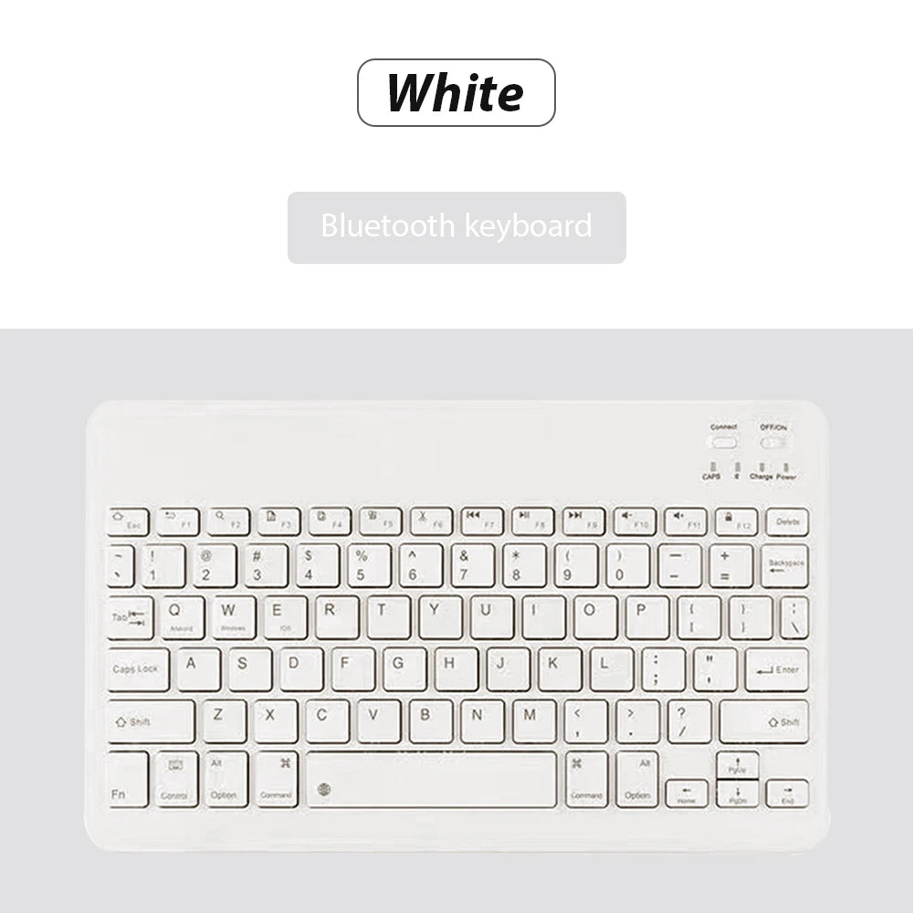 EMTRA Bluetooth Wireless Keyboard & Mouse Combo – Ultra-Slim Rechargeable Keyboard for iPad, Tablet & Laptop