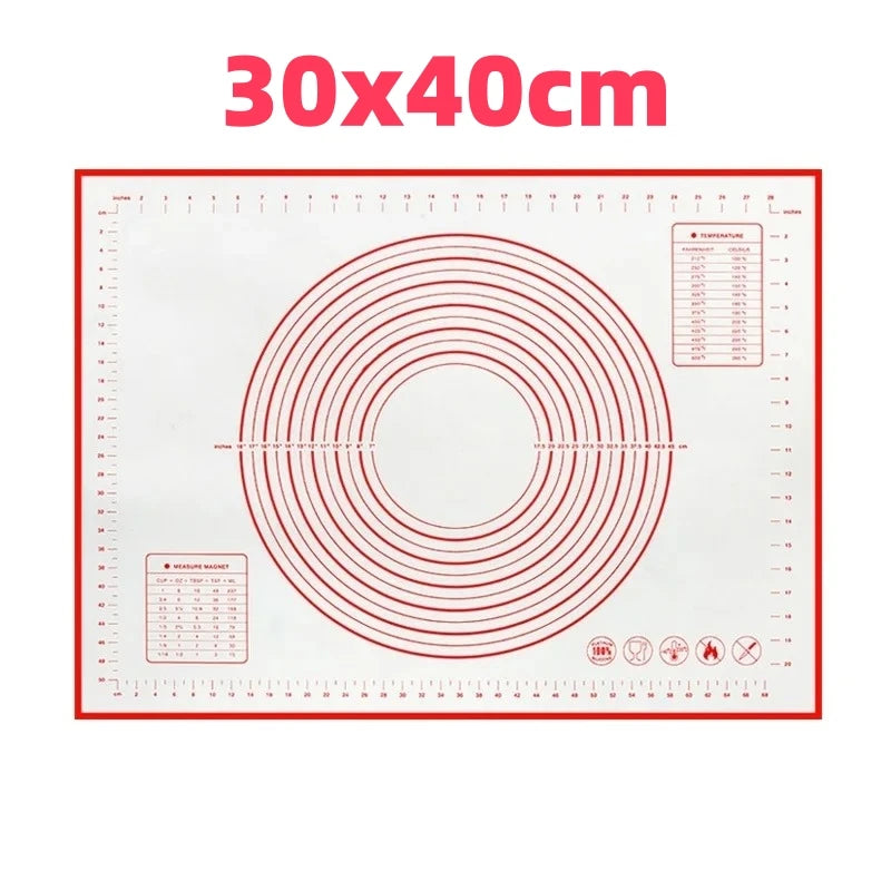 Non-Stick Silicone Baking Mat – Reusable Dough Kneading Pad
