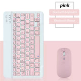 EMTRA Bluetooth Wireless Keyboard & Mouse Combo – Ultra-Slim Rechargeable Keyboard for iPad, Tablet & Laptop