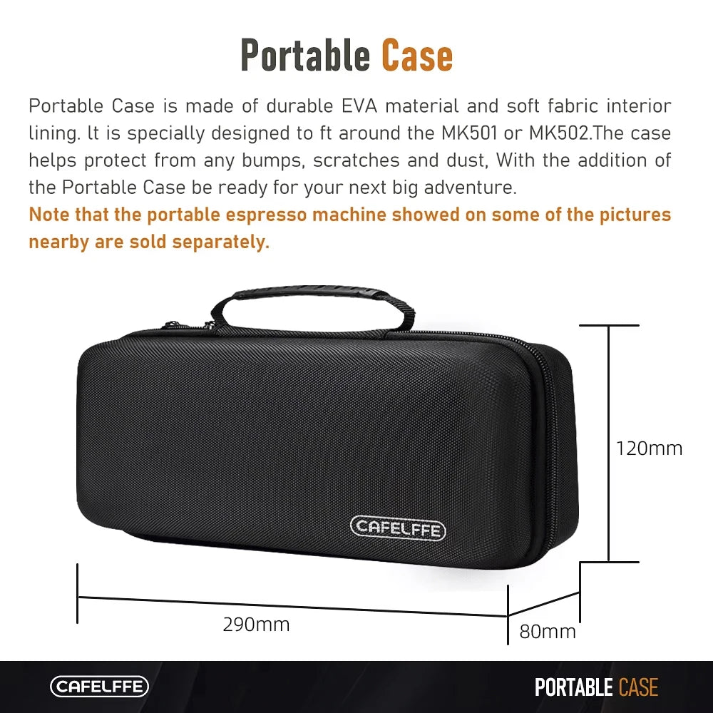 Portable Coffee Machine Travel Storage Bag – Dustproof Protective Case for Espresso Makers & Accessories