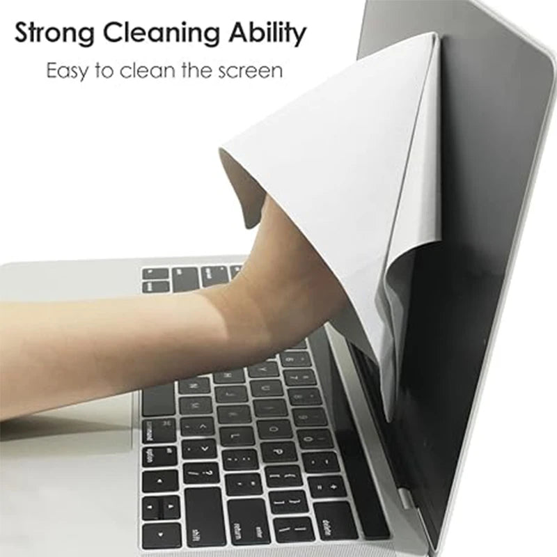 Microfiber Keyboard Protection Cloth for MacBook Pro – Dustproof Cleaning Cover for 13/14/15/16 Inch Laptops