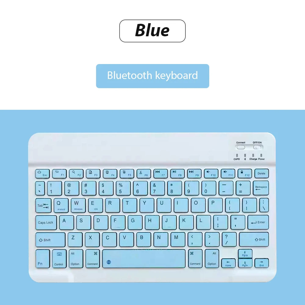 EMTRA Bluetooth Wireless Keyboard & Mouse Combo – Ultra-Slim Rechargeable Keyboard for iPad, Tablet & Laptop