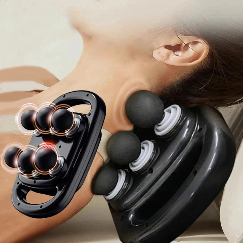 HOMEFISH Electric Massager – Portable Battery Powered Relaxation Device for Body & Muscle Relief