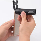 10x25 Monocular | IPX4 Water Resistant High Power Pocket Scope | 25mm Objective Lens for Bird Watching, Hiking & Travel