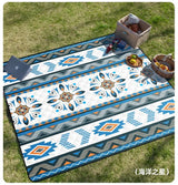 200x200CM Waterproof Picnic Blanket – Large Foldable Outdoor Beach Mat with Carry Handle