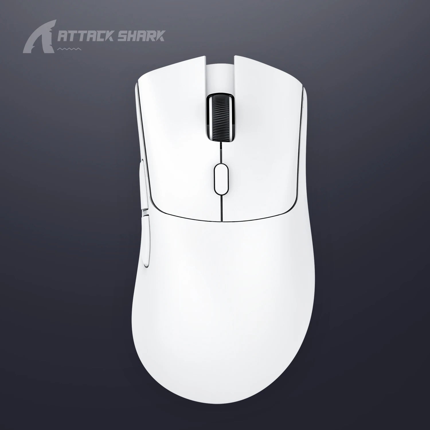 Attack Shark R1 Tri-Mode Wireless Gaming Mouse - 18000 DPI PAW3311 Sensor, 59g Ultra-Light, 1000Hz Polling Rate, Rechargeable RGB Mouse for PC & Laptop
