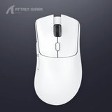 Attack Shark R1 Tri-Mode Wireless Gaming Mouse - 18000 DPI PAW3311 Sensor, 59g Ultra-Light, 1000Hz Polling Rate, Rechargeable RGB Mouse for PC & Laptop