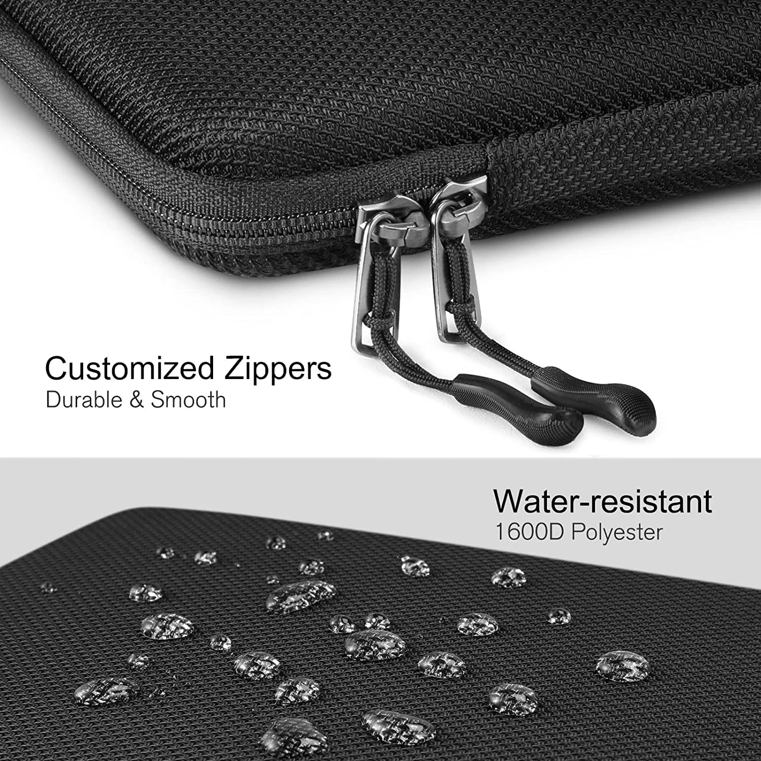 Shockproof Waterproof Laptop Sleeve Bag – EVA Protective Carrying Case for 13” / 14” / 15.6” Laptops