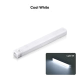Wireless Motion Sensor LED Light Bar – USB Rechargeable Magnetic Cabinet & Night Light (10–50cm)