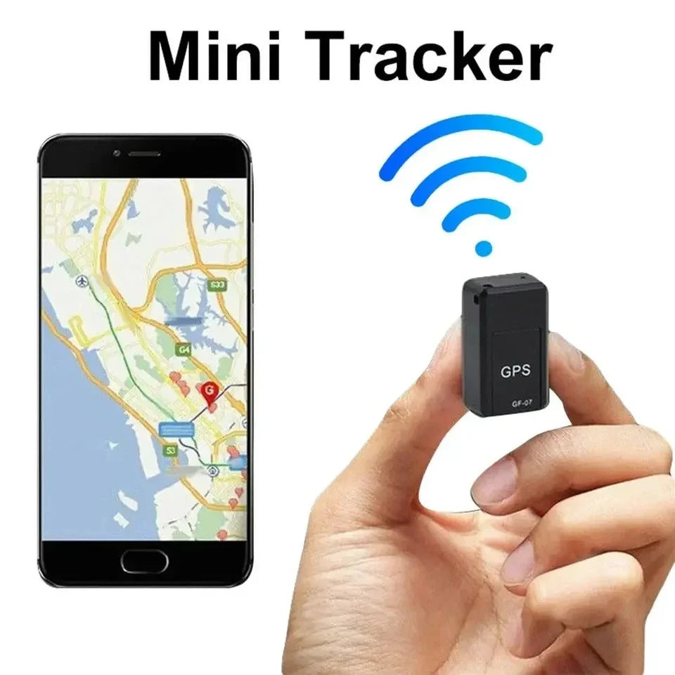GF07 Mini Magnetic GPS Tracker - Real-Time Location Device with Voice Monitoring | Compact Portable Tracker for Vehicles, Assets & Personal Use