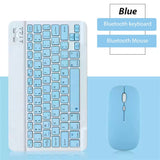 EMTRA Bluetooth Wireless Keyboard & Mouse Combo – Ultra-Slim Rechargeable Keyboard for iPad, Tablet & Laptop