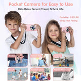 STUOGYUM DC403 4K Digital Camera for Photography - 50MP CMOS Sensor with 16X Digital Zoom, 2.4" LCD Screen, 1080P Video Recording | Compact Camera for Beginners & Kids