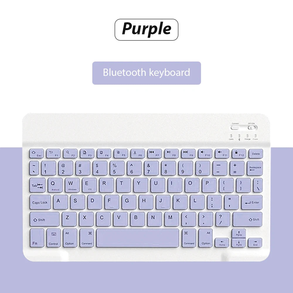 EMTRA Bluetooth Wireless Keyboard & Mouse Combo – Ultra-Slim Rechargeable Keyboard for iPad, Tablet & Laptop