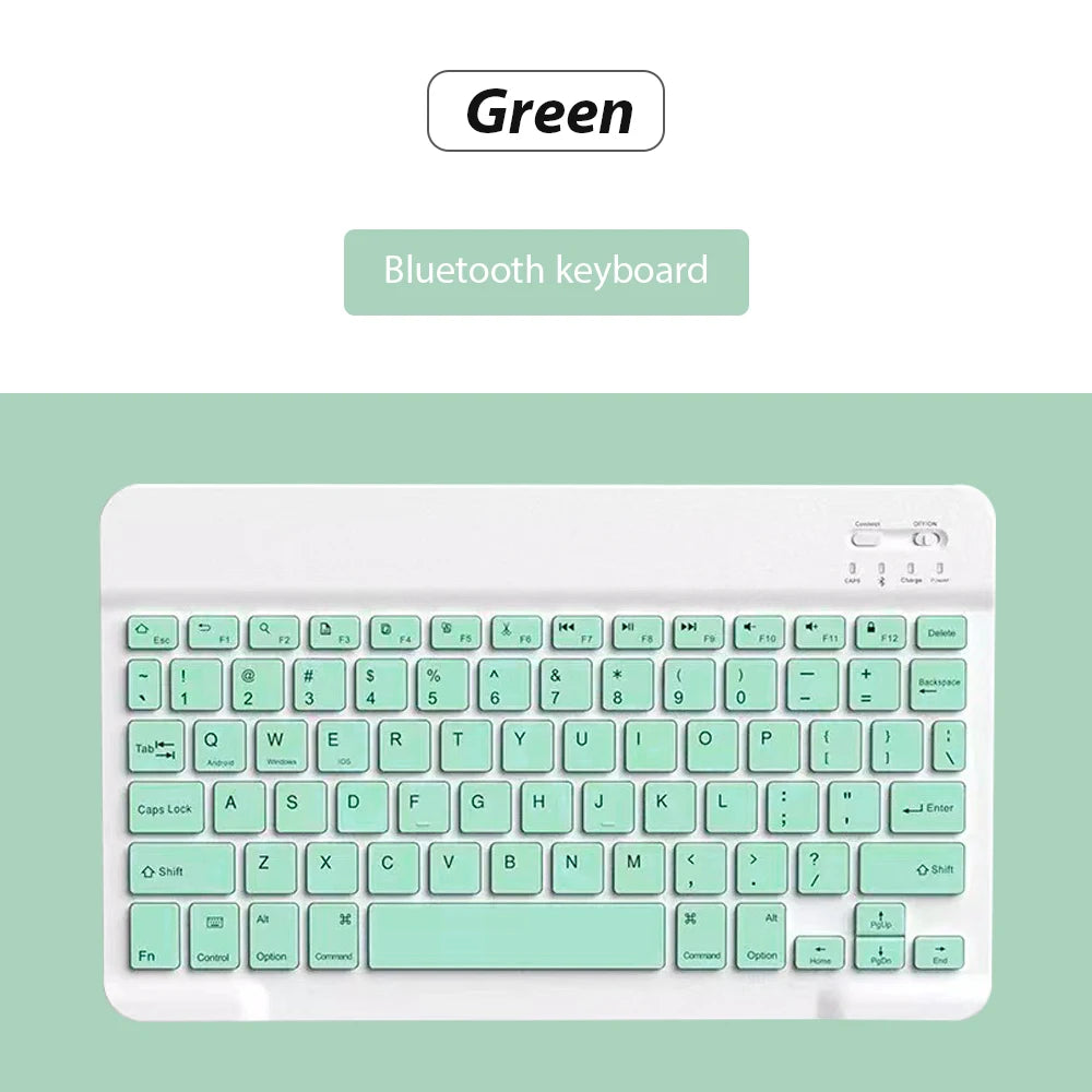 EMTRA Bluetooth Wireless Keyboard & Mouse Combo – Ultra-Slim Rechargeable Keyboard for iPad, Tablet & Laptop
