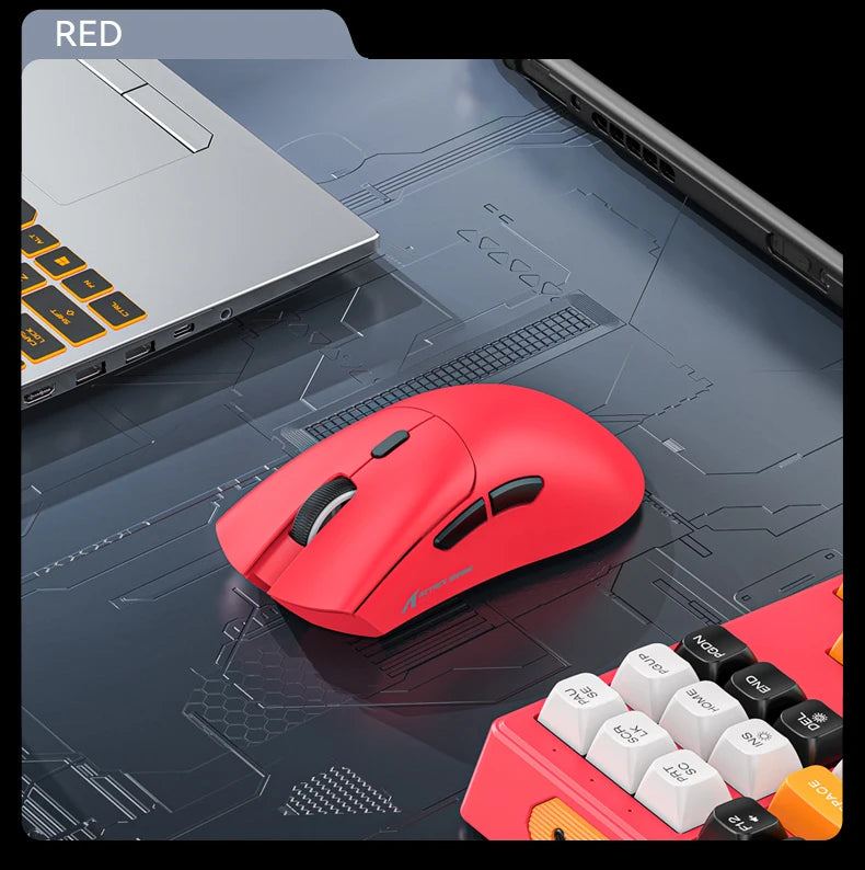 Attack Shark R1 Tri-Mode Wireless Gaming Mouse - 18000 DPI PAW3311 Sensor, 59g Ultra-Light, 1000Hz Polling Rate, Rechargeable RGB Mouse for PC & Laptop