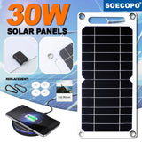 Portable USB Solar Panel Charger 5V – Compact Waterproof Solar Plate for Phone, Power Bank & Camping