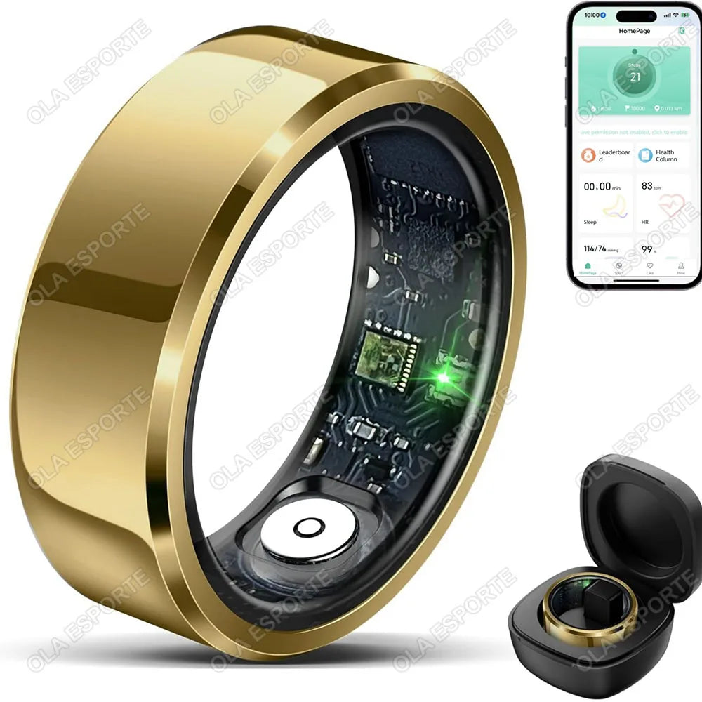 Ola Esporte Smart Health Ring – Fitness, Sleep & Heart Rate Tracker Waterproof 5ATM