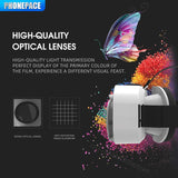 HOMEFISH VR SHINECON 3D Virtual Reality Headset – Lightweight VR Glasses for 4.7–6.53" Smartphones