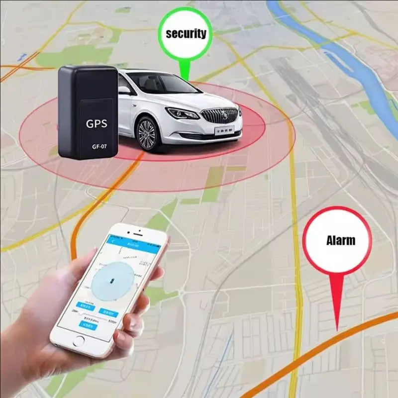 Mini GPS Tracker with Remote Control – Real-Time Location Tracking Device (5V)