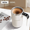 Self-Stirring Coffee Mug 380ml – Automatic Electric Mixing Cup with Temperature Display (USB Charging)