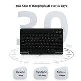 EMTRA Bluetooth Wireless Keyboard & Mouse Combo – Ultra-Slim Rechargeable Keyboard for iPad, Tablet & Laptop