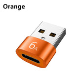 Type-C to USB Adapter - USB-C Female to USB-A Male Converter for Charging & Data Transfer | Compatible with Laptops, Car Chargers & PCs