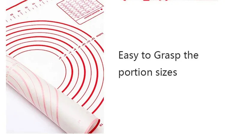 Non-Stick Silicone Baking Mat – Reusable Dough Kneading Pad
