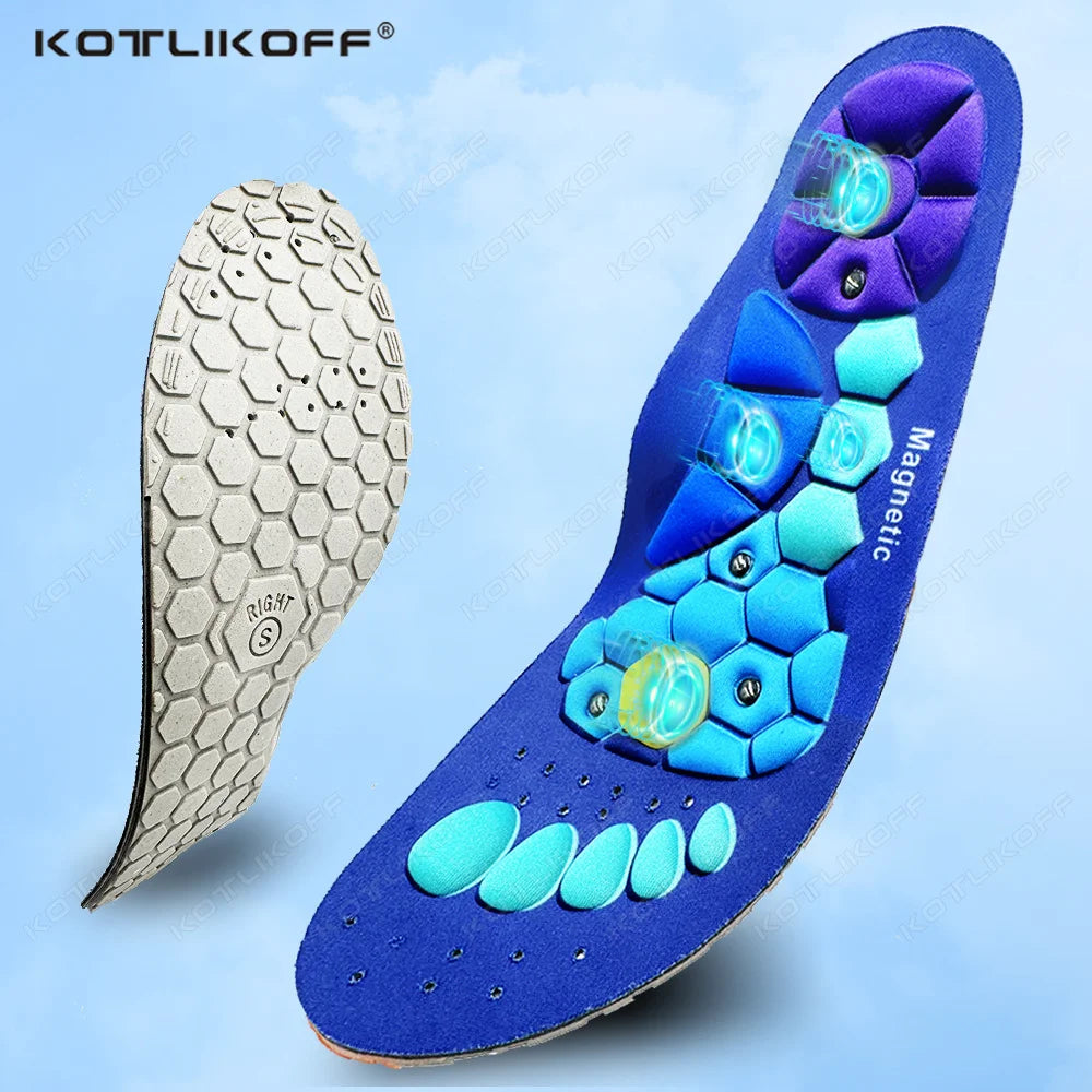 Magnetic Acupressure Therapy Insoles – Slimming & Pain Relief Reflexology Shoe Inserts for Men & Women