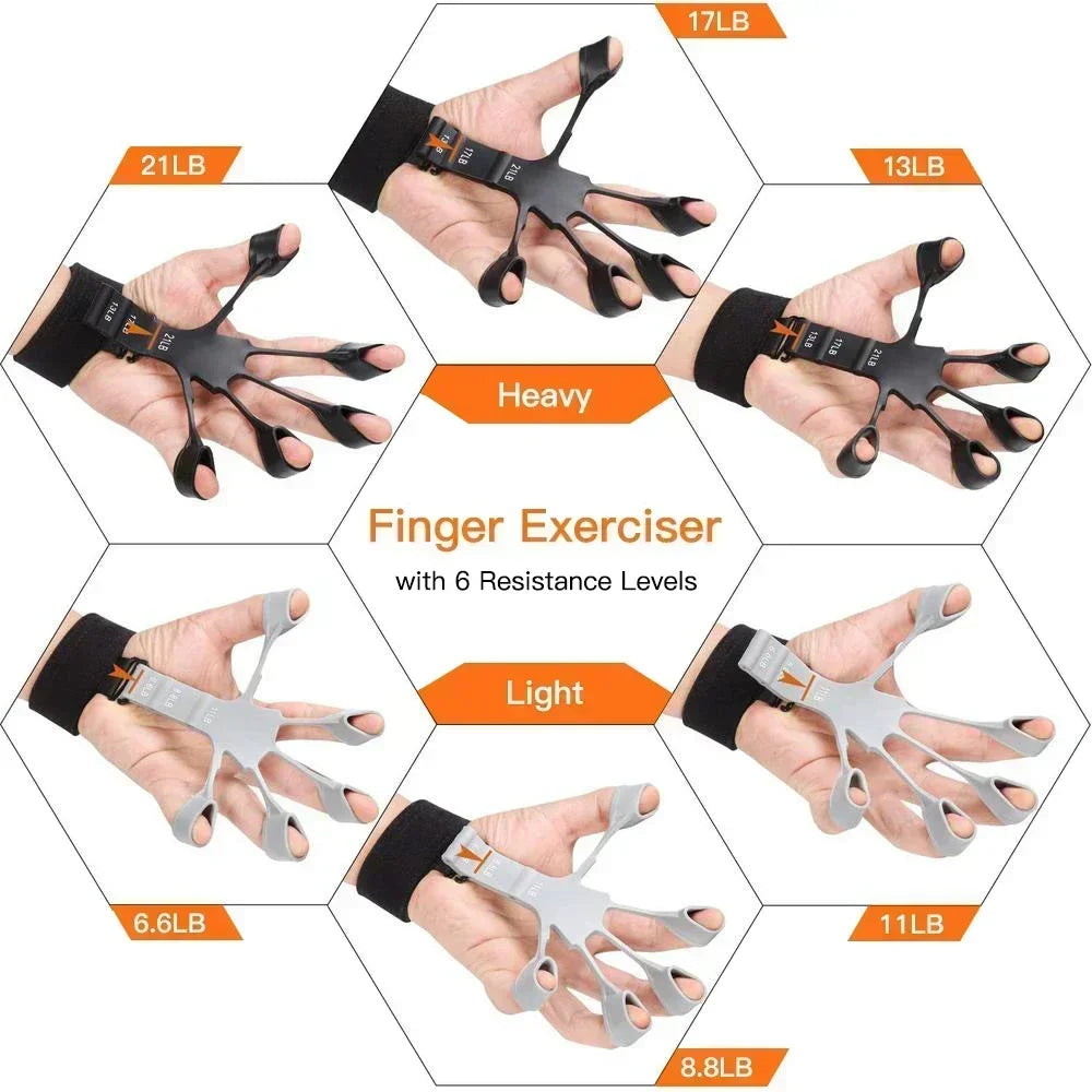 Professional Hand Gripper Strengthener | A-Type Grip Strength Trainer for Forearm & Muscle Relaxation | Unisex Workout Equipment for Home & Office