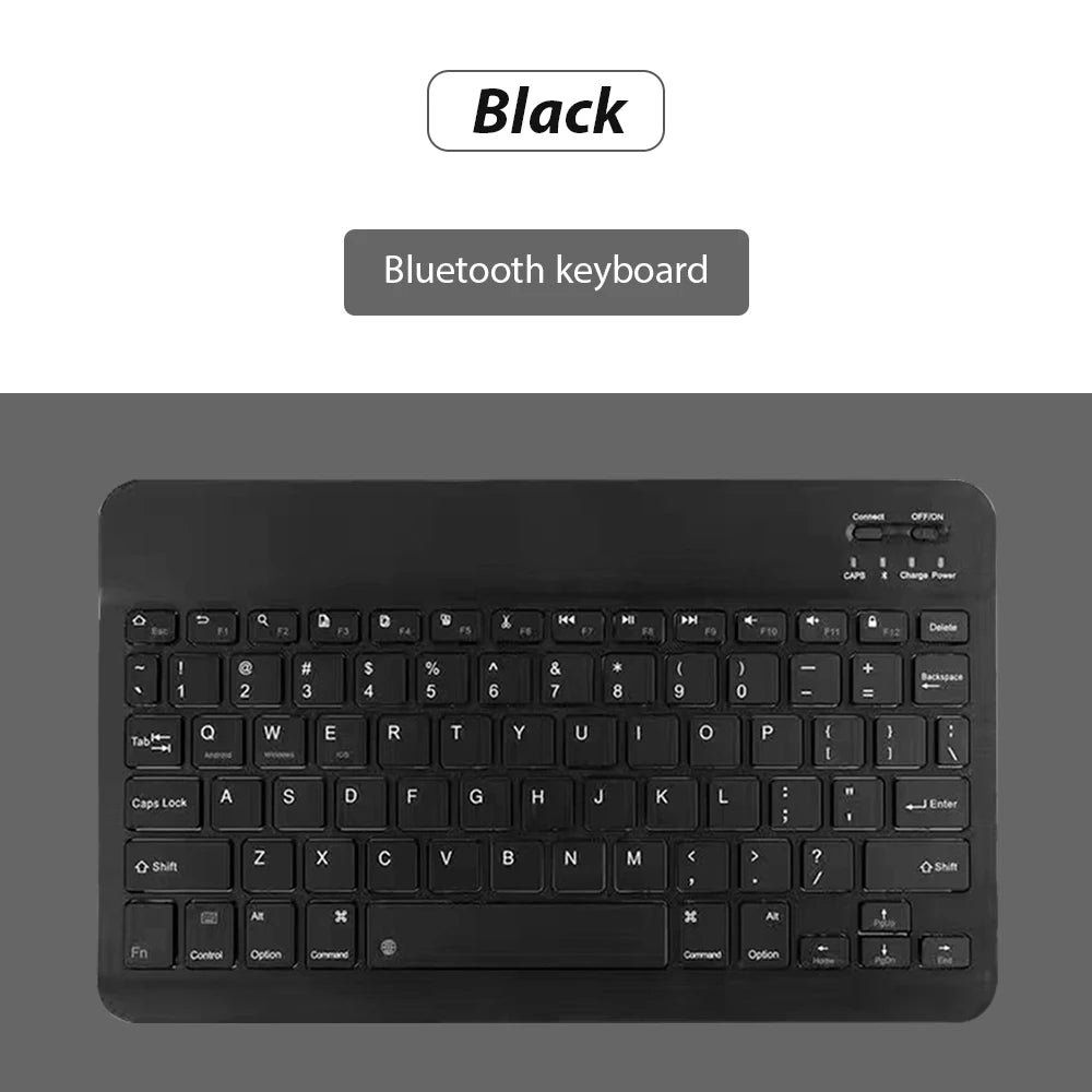 EMTRA Bluetooth Wireless Keyboard & Mouse Combo – Ultra-Slim Rechargeable Keyboard for iPad, Tablet & Laptop